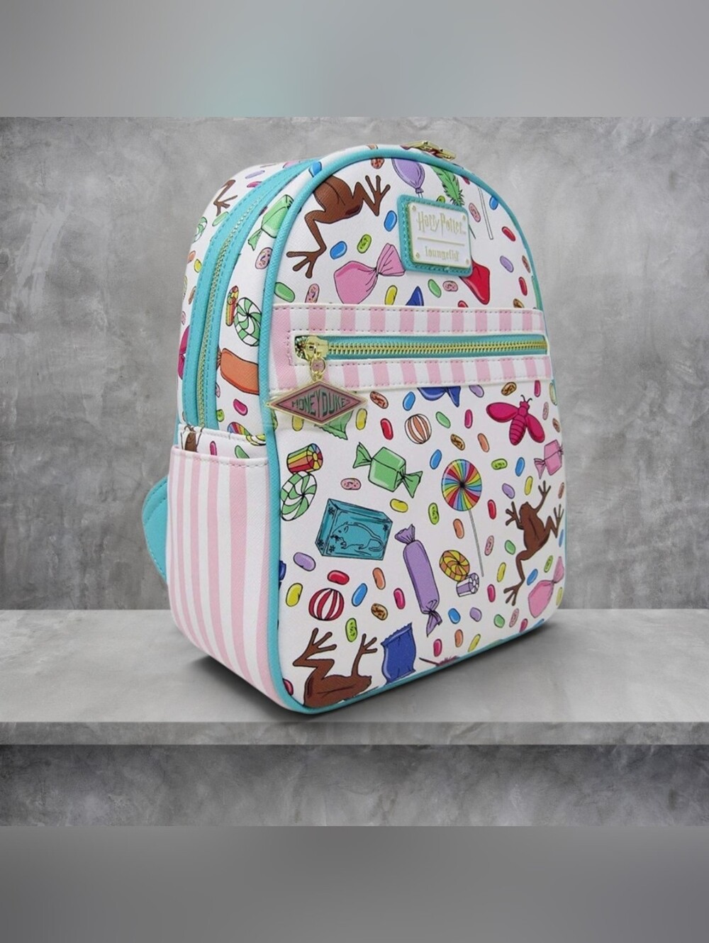 Loungefly x Harry Potter Honeydukes Candy Printed Mini Backpack 🍬 - Picture 2 of 5